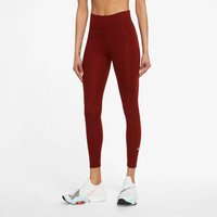 NIKE Damen Trainingstights NIKE DRI-FIT ONE ICON CLASH, Größe XL in Rot