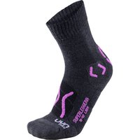 UYN Damen Trekkingsocken UYN TREKKING SUPERLEGGERA, Größe 37-38 in Schwarz