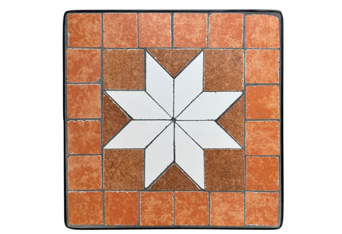 DanDiBo Blumenhocker Mosaik Eckig Blumenständer Beistelltisch Mosaiktisch – Bild 5 von 5