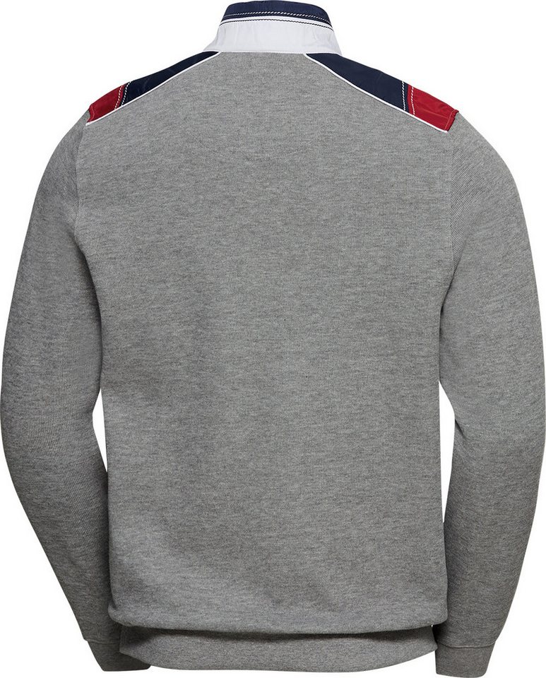 Daniel Hechter Troyer aus Baumwolle Bequemer Pullover mit Half-Zipp – Bild 2 von 5
