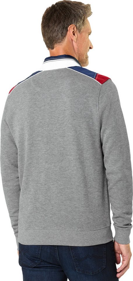 Daniel Hechter Troyer aus Baumwolle Bequemer Pullover mit Half-Zipp – Bild 4 von 5