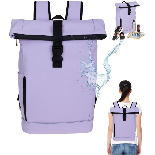 Daniel Ray Freizeitrucksack Kurierrucksack wasserabweisend Outdoor Damen Herren, Highlands Laptoprucksack Tasche wasserabweisend + Etui