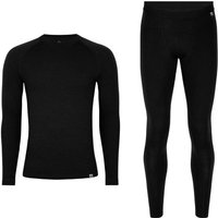 DANISH ENDURANCE Baselayer-Set Core Merino, Größe XXL in Schwarz