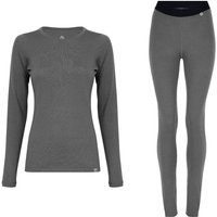 DANISH ENDURANCE Baselayer-Set Core Merino, Größe XL in Grau