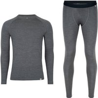 DANISH ENDURANCE Baselayer-Set Core Merino, Größe L in Grau