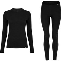 DANISH ENDURANCE Baselayer-Set Core Merino, Größe S in Schwarz