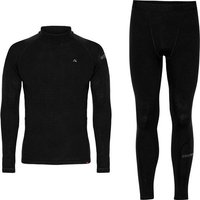 DANISH ENDURANCE Baselayer-Set Extreme Merino, Größe M in Schwarz