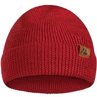 DANISH ENDURANCE Beanie Nordic Merino, Größe ONE SIZE in Rot