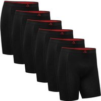 DANISH ENDURANCE Boxershorts Bamboo Extra Long Trunks, Größe M in Schwarz