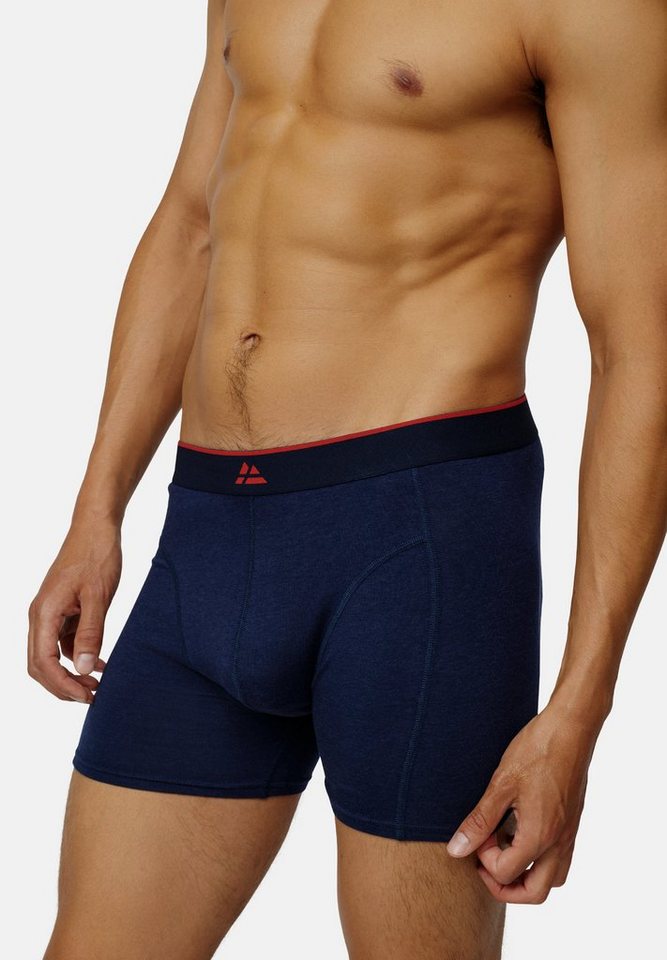 DANISH ENDURANCE Boxershorts Bamboo Trunks 6St Superweich mit elastischem Bund, Bambus Unterhosen für Herren – Bild 5 von 5