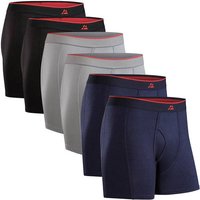DANISH ENDURANCE Boxershorts Bamboo Trunks with fly, Größe XL in Bunt