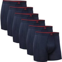 DANISH ENDURANCE Boxershorts Bamboo Trunks with fly, Größe 3XL in Blau