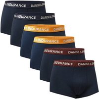 DANISH ENDURANCE Boxershorts Classic Short Trunks, Größe L in Blau
