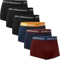 DANISH ENDURANCE Boxershorts Classic Short Trunks, Größe XL in Orange