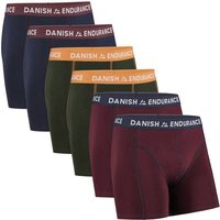 DANISH ENDURANCE Boxershorts Classic Trunks, Größe XL in Rot