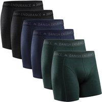 DANISH ENDURANCE Boxershorts Classic Trunks, Größe XL in Grün