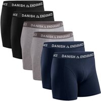 DANISH ENDURANCE Boxershorts Classic Trunks, Größe M in Blau