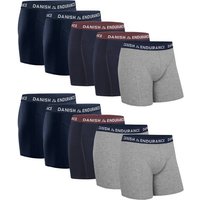 DANISH ENDURANCE Boxershorts Classic Trunks, Größe M in Blau
