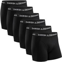 DANISH ENDURANCE Boxershorts Classic Trunks, Größe XL in Schwarz