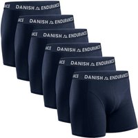 DANISH ENDURANCE Boxershorts Classic Trunks, Größe L in Blau