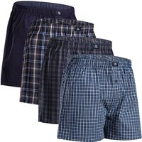 DANISH ENDURANCE Boxershorts Organic Woven, Größe XL in Blau