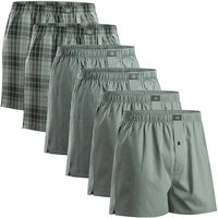 DANISH ENDURANCE Boxershorts Organic Woven, Größe XXL in Grün