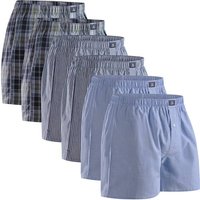 DANISH ENDURANCE Boxershorts Organic Woven, Größe L in Blau