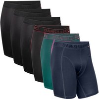 DANISH ENDURANCE Boxershorts Sports Trunks Extra, Größe M in Bunt