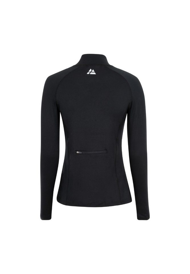 DANISH ENDURANCE Funktionsshirt Half Zip Damen Sport Funktionsshirt mit Dauemnloch & Reflexion, weich & leicht – Bild 3 von 5
