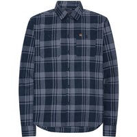 DANISH ENDURANCE Hemd Pine Flannel, Größe M in Blau