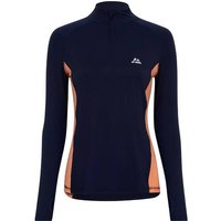 DANISH ENDURANCE Langarmshirt Half Zip, Größe XL in Bunt