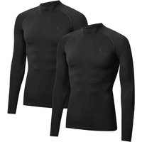 DANISH ENDURANCE Langarmshirt Power Compression, Größe XL in Schwarz