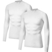 DANISH ENDURANCE Langarmshirt Power Compression, Größe XL in Weiß