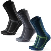 DANISH ENDURANCE Laufsocken Long Distance Running Crew, Größe 43-47 in Bunt