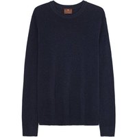 DANISH ENDURANCE Rundhalspullover Heritage Merino Cashmere, Größe XL in Blau