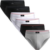 DANISH ENDURANCE Slip Organic Cotton Briefs, Größe 3XL in Bunt