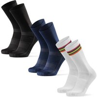 DANISH ENDURANCE Socken Aero Cycling Crew, Größe 39/42 in Bunt
