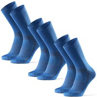 DANISH ENDURANCE Socken Aero Cycling Crew, Größe 43-47 in Blau