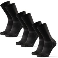 DANISH ENDURANCE Socken Aero Cycling Crew, Größe 39/42 in Schwarz