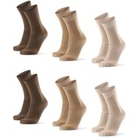 DANISH ENDURANCE Socken Bamboo Crew, Größe 35/38 in Bunt