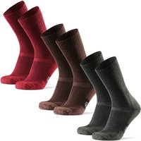 DANISH ENDURANCE Socken Classic Hiking Crew, Größe 35/38 in Bunt