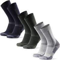 DANISH ENDURANCE Socken Classic Hiking Crew, Größe 43-47 in Blau