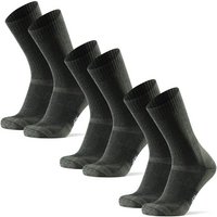 DANISH ENDURANCE Socken Classic Hiking Crew, Größe 39/42 in Grün