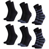 DANISH ENDURANCE Socken Cotton Crew, Größe 39/42 in Blau