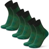DANISH ENDURANCE Socken Light Hiking Crew, Größe 39/42 in Grün