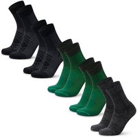 DANISH ENDURANCE Socken Light Hiking Crew, Größe 39/42 in Bunt