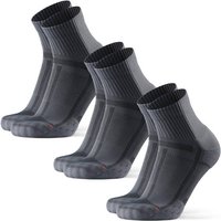 DANISH ENDURANCE Socken Long Distance Quarter, Größe 39/42 in Grau