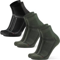 DANISH ENDURANCE Socken Long Distance Quarter, Größe 43-47 in Grün