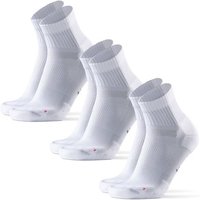 DANISH ENDURANCE Socken Long Distance Quarter, Größe 35/38 in Weiß