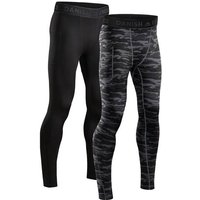 DANISH ENDURANCE Sporthose Power Compression, Größe M in Grau
